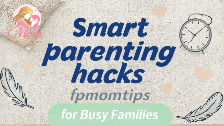 Smart parenting hacks fpmomtips for Busy Families