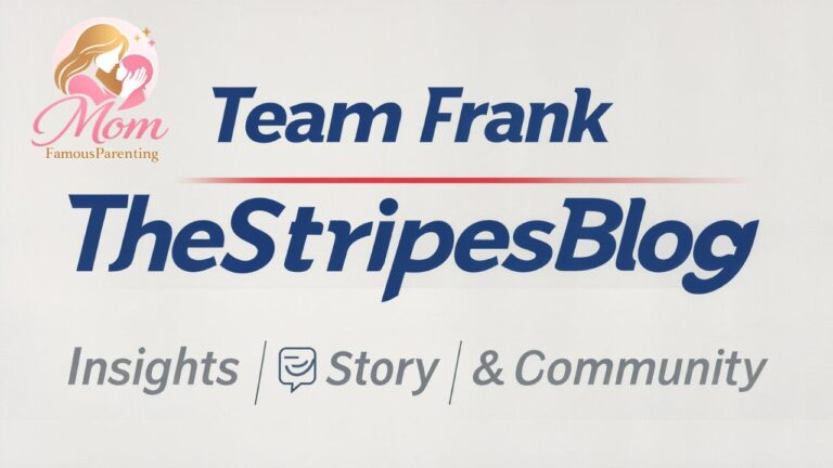 Team Frank TheStripesBlog: Insights, Story & Community