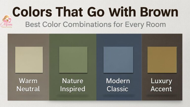 Colors That Go With Brown: Best Color Combinations for Every Room