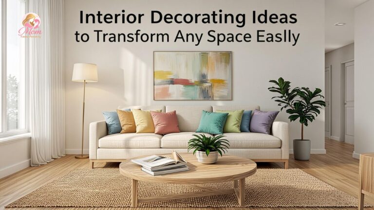 Interior Decorating Ideas to Transform Any Space Easily