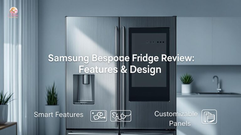 Samsung Bespoke Fridge Review: Features & Design